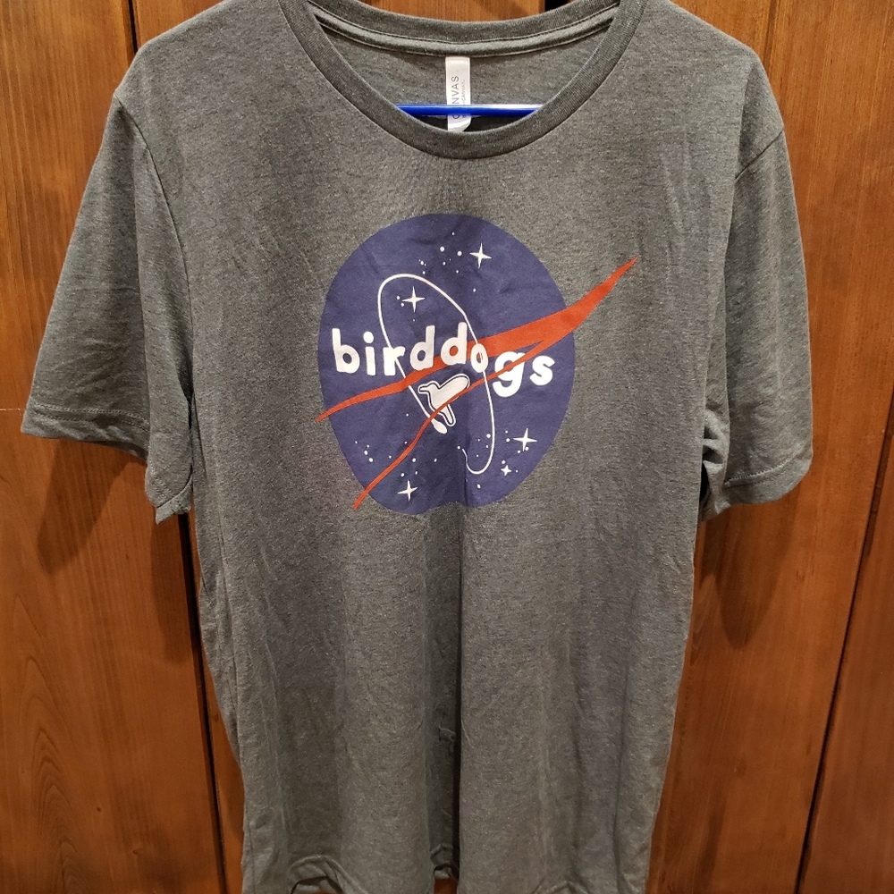 New without tags Birddogs XL Charcoal Gray T-Shirt